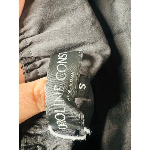 NWT Caroline Constas Black White Orella Geometric Piping Mini Dress Size Small - Picture 12 of 15